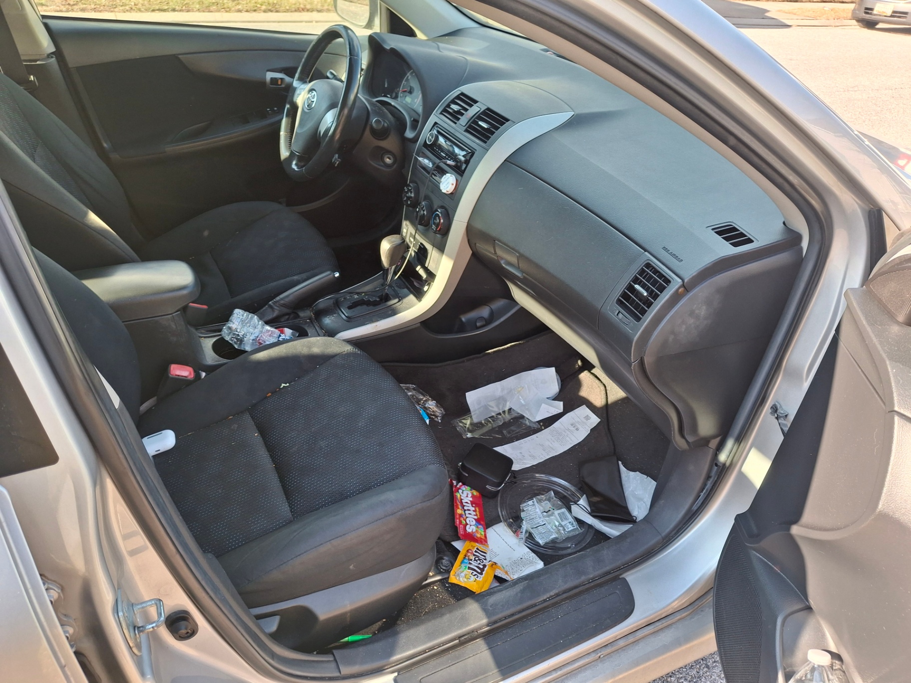 Passenger Side before interior detailing