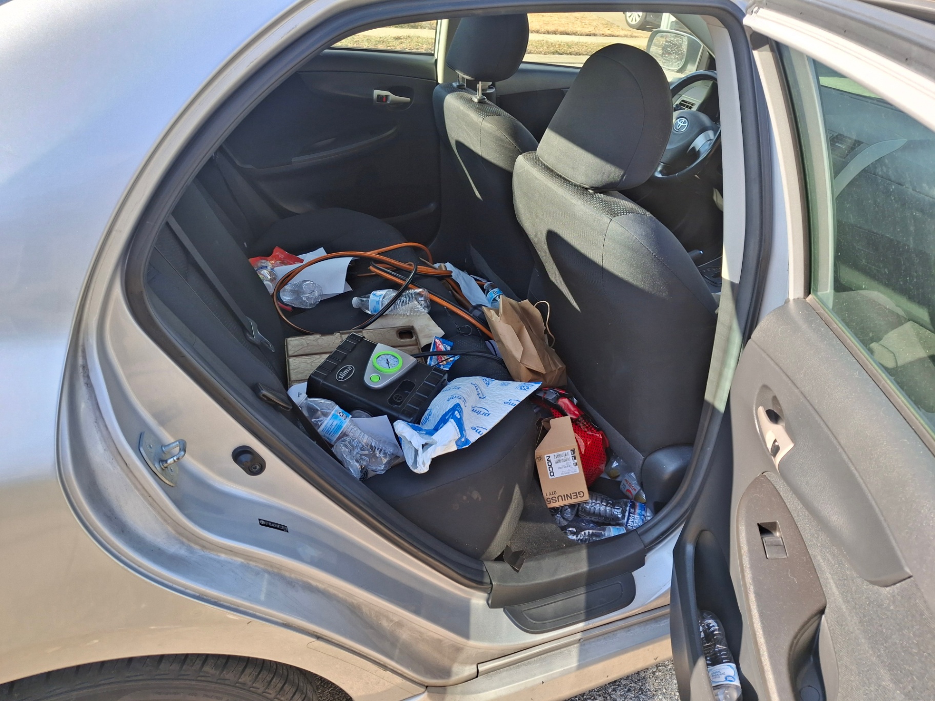 Rear Seating before interior detailing